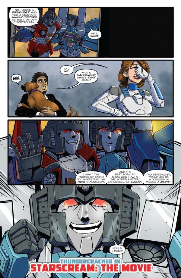 Optimus Prime 2018 Annual Full Comic Preview   Starscream The Movie  (7 of 7)